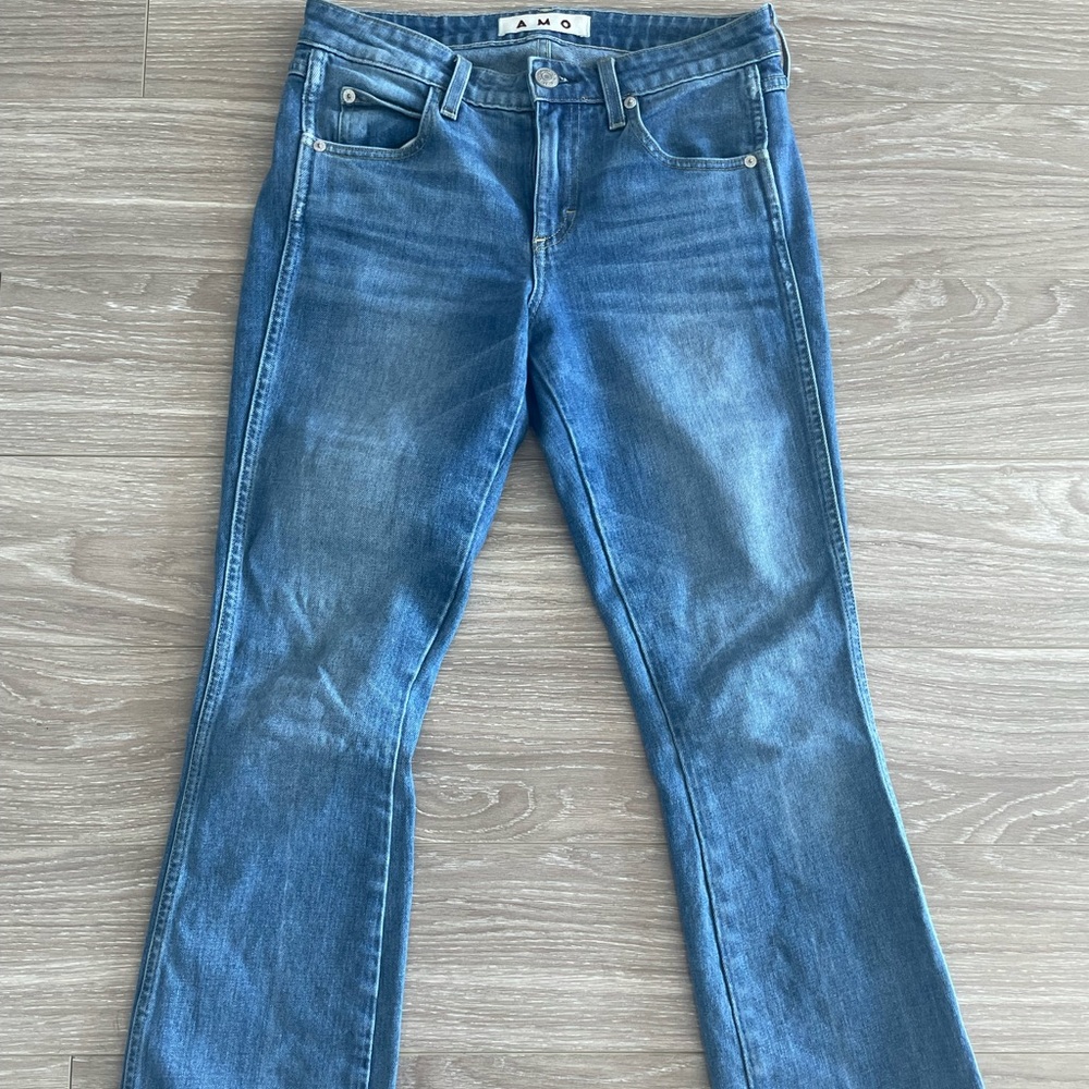 Amo cropped flare jeans